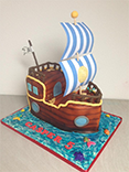 Kinderfeestje cupcakes Utrecht - boot