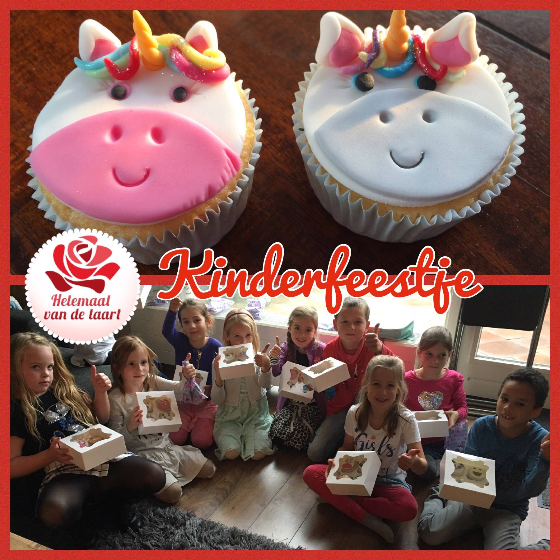Kinderfeestje cupcakes Utrecht - kinderfeestje_hvdt