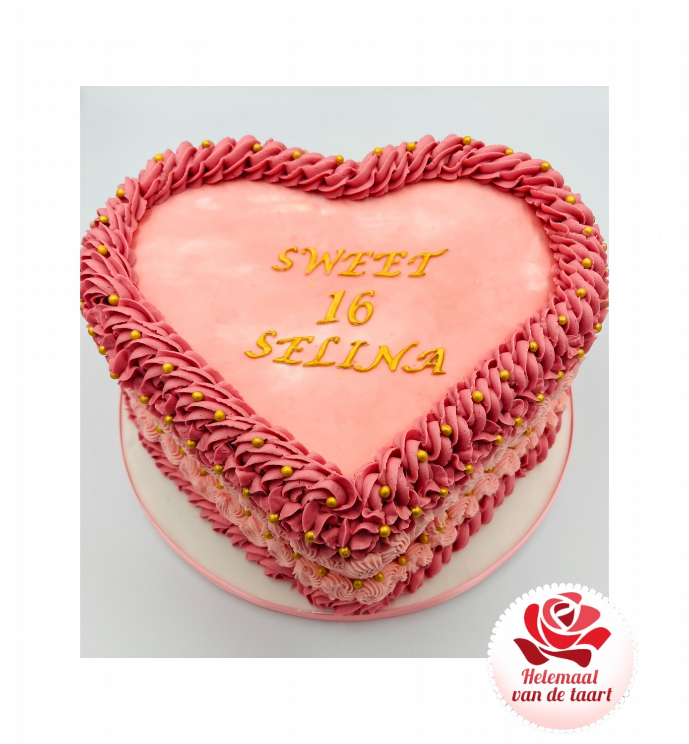 Sweet 16 harttaart - img_3396