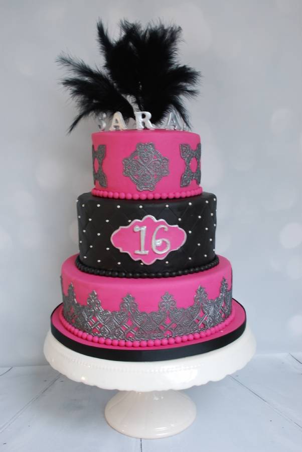 Sweet 16 taart - verjaardagstaarten(10)