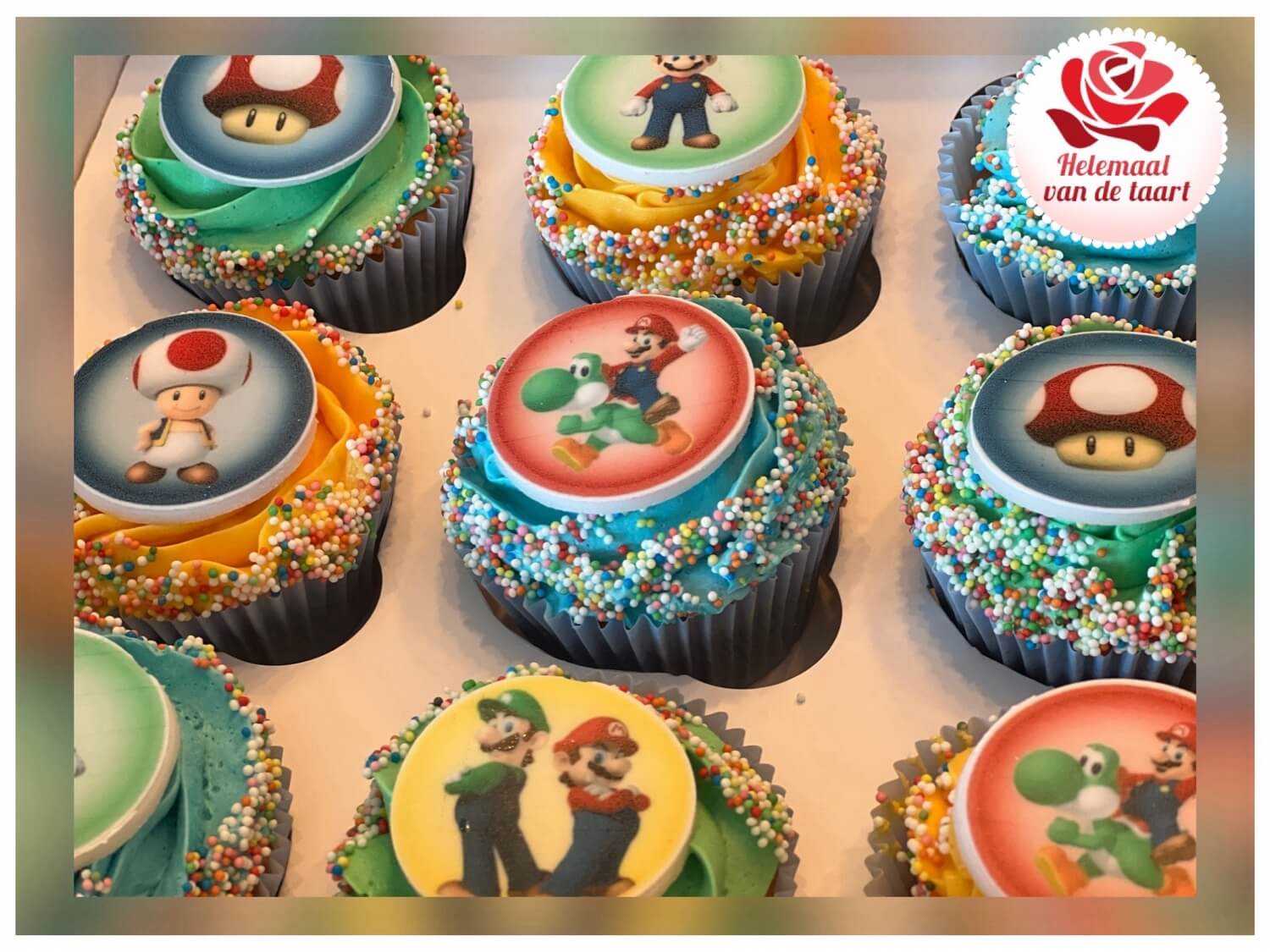 Super Mario Cupcakes