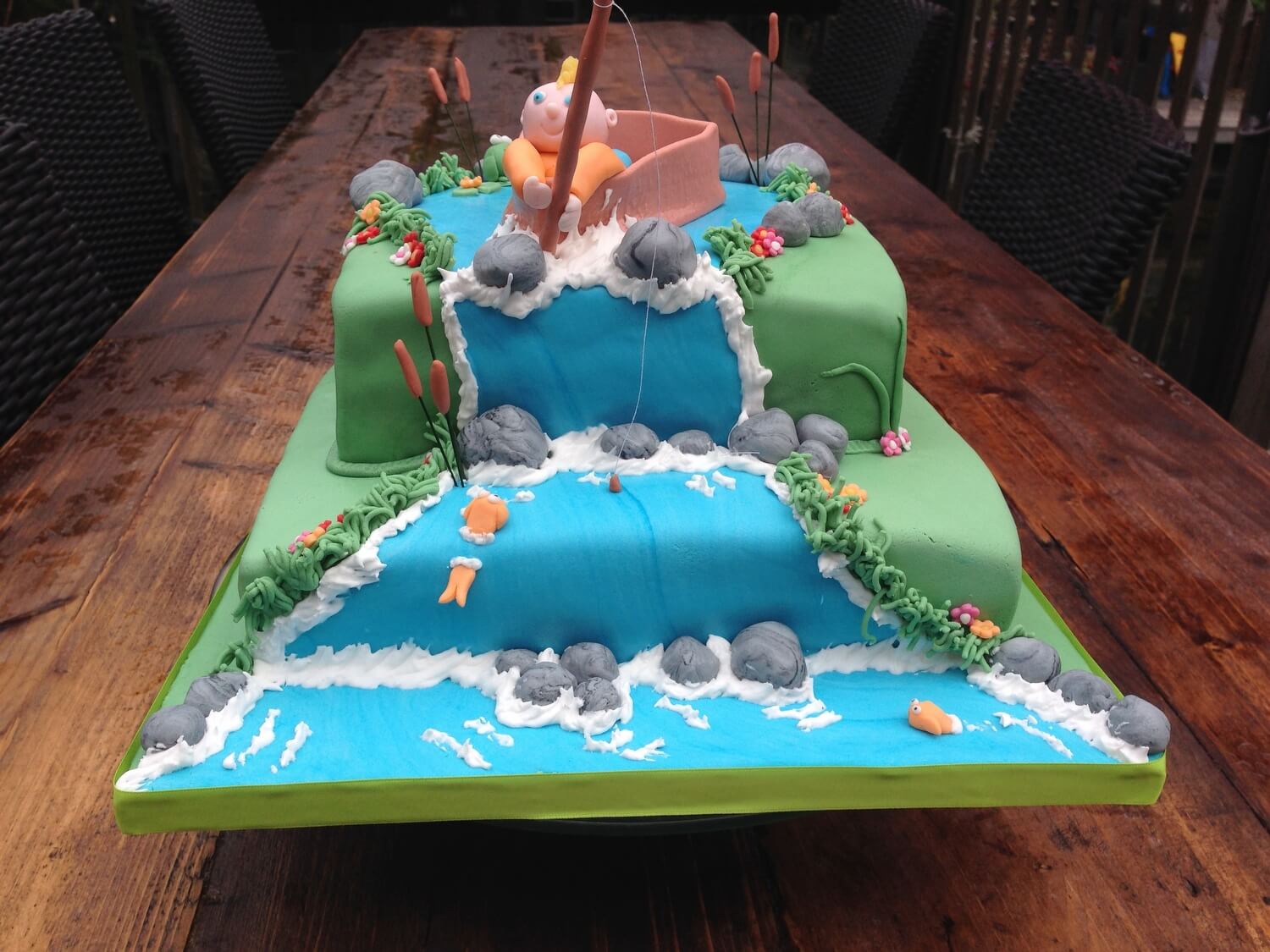 vissen buiten visser